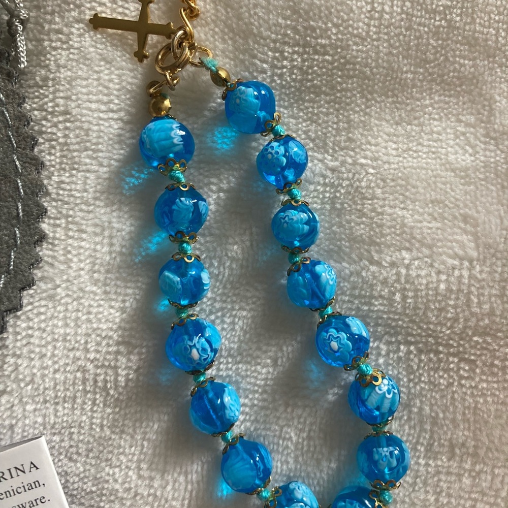 Blue bracelet